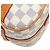 Borsa Tote Louis Vuitton Damier Azur Stresa GM Bianco - vista 4