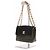 Borsa Chanel in pelle nera e kaki 18cm Nero - vista 2