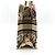 Christian Dior Book Embroidered Canvas Medium Beige - vista 4