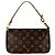 Louis Vuitton Monogram Pochette Accessoires Castaño Monograma