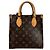 Borsa Louis Vuitton Monogram Marrone Monogramma - vista 3