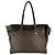 mala Louis Vuitton Monogram Empreinte Lumineuse PM Marrom - vista 3