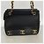 Borsa a tracolla Chanel in vitello martellato nero - vista 10