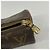 Louis Vuitton Monogram Trousse Ronde Pen Case Brown - view 7