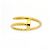 Anello Cartier Juste un Clou in oro giallo 18K - vista 2