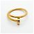 Anello Cartier Juste un Clou in oro giallo 18K - vista 3