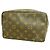 Louis Vuitton Monogram Toilette 23 Tasche/Etui Braun