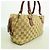 Bolsa Gucci em Bege e Bordeaux - vista 2