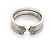 Cartier C2 Ring aus 18K Weißgold mit Diamanten - Ansicht 3