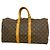 Keepall Bolsa Boston Louis Vuitton Marrom
