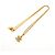Collar bañado en oro para mujer Chanel Dorado - vista 3