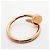 Anello Cartier Juste un Clou in oro rosa 18K - vista 8
