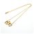 Autre Marque Collana Triple Heart di Tiffany & Co. in oro giallo 18K - vista 3