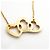 Autre Marque Collana Triple Heart di Tiffany & Co. in oro giallo 18K - vista 6