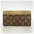 Portafoglio Lungo Louis Vuitton Monogram Giant Reverse Marrone - vista 10