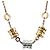 Bulgari Colar Bvlgari B-Zero1 Element Prata Dourado - vista 3