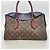 Sac à main cabas Louis Vuitton Monogram Tuileries Marron - vue 13