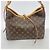 Louis Vuitton Monogram Carryall NM PM Schultertasche Braun - Ansicht 10