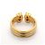 Cartier 2C Ring aus 18K Gold - Ansicht 9