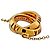 Autre Marque Collana Atlas X Closed Interlocking Tiffany & Co. D'oro - vista 5