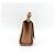 Chanel Label Click Flap Quilted Calfskin Small Marrone - vista 3