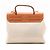 Hermès Hermes Herbag Toile and Leather PM Bege - vista 2