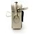 Gucci Horsebit 1955 Flap Pocket Camera GG Coated Canvas and Leather Small Beige - vista 4
