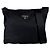 Bolso de hombro Prada de nailon Negro
