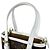 Louis Vuitton Monogram Nano Bucket Schultertasche Braun Weiß Monogramm - Ansicht 10