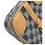 Borsa a tracolla Louis Vuitton Damier Valisette Vertical Marrone Nero - vista 9