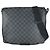 Borsa a tracolla Louis Vuitton Damier Graphite Nero Damier ebene