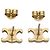 Céline Brincos Celine Triomphe Design Gold Dourado - vista 3