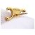 Céline Brincos Celine Triomphe Design Gold Dourado - vista 5