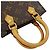 Bolso Louis Vuitton Petite Sac Plat Monogram Castaño - vista 9