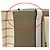Chloé Woody Medium Canvas Handbag Beige Khaki - view 13