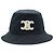 Céline Celine Triomphe Bucket Hat Black