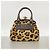 Céline Bolso Celine con estampado de leopardo Castaño - vista 12