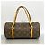 Bolso Louis Vuitton Monogram Papillon 26 Castaño - vista 10