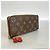 Louis Vuitton Monogram Portefeuille Clemence Long Wallet Rot - Ansicht 2