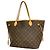 Louis Vuitton Monogram Neverfull MM Tote Bag Braun