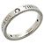 Autre Marque Anello Flat Band Tiffany & Co. in platino