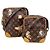 Louis Vuitton Catgram Panam Set Schultertasche Braun