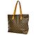 Bolso Cabas Mezzo Monogram Louis Vuitton Castaño