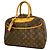 Bolso Louis Vuitton Monogram Deauville Castaño