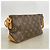 Bolsa de Ombro Louis Vuitton Monogram Trotteur Marrom - vista 2