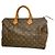 Louis Vuitton Monogram Speedy 35 Handtasche Braun