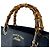 Bamboo Borsa a mano Gucci in pelle blu navy - vista 11
