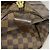 Borsa Louis Vuitton Damier Keepall 50 Damier ebene - vista 5