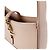 Autre Marque Borsa a mano Saint Laurent in pelle rosa beige - vista 6