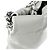 Borsa a tracolla Chanel in pelle avorio Crudo - vista 7